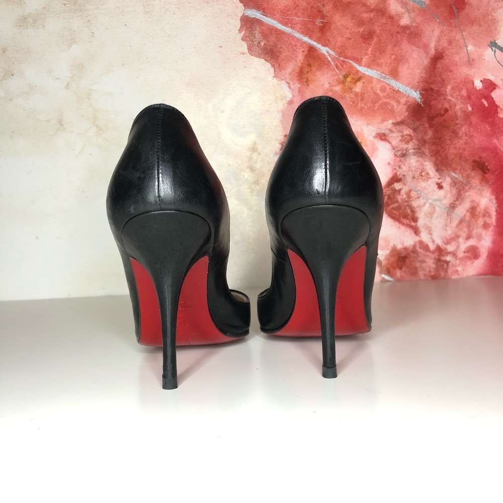 Authentic Christian Louboutin Decoltissimo 85mm with soles